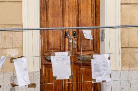 A Month After The Collapse Rue De Tivoli - Marseille