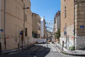 A Month After The Collapse Rue De Tivoli - Marseille