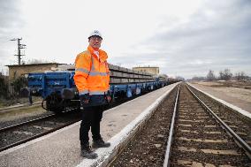 HUNGARY-RAILWAY-CONSTRUCTION-BRI-COOPERATION