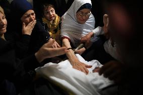 MIDEAST-GAZA-KHAN YOUNIS-FUNERAL