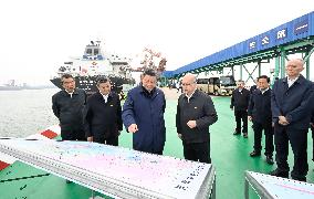 CHINA-HEBEI-CANGZHOU-XI JINPING-INSPECTION (CN)