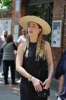 Amber Heard Out And About - Madrid