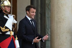 President Macron Welcomes Togolese President Gnassingbe - Paris