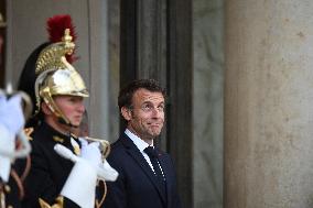 President Macron Welcomes Togolese President Gnassingbe - Paris