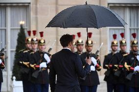 President Macron Welcomes Togolese President Gnassingbe - Paris