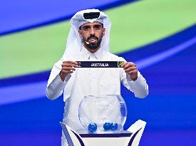 (SP)QATAR-DOHA-FOOTBALL-ASIAN CUP-DRAW