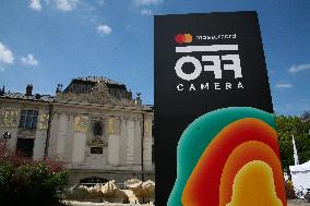 Logo Of The International Festival Of Independent Cinema Mastercard OFF CAMERA In Krakow