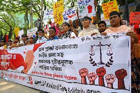 Garments Worker Protest In Dhaka