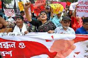 Garments Worker Protest In Dhaka