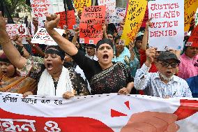 Garments Worker Protest In Dhaka