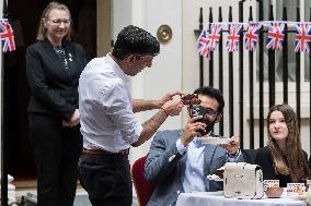 Coronation Big Lunch In Downing Street In London