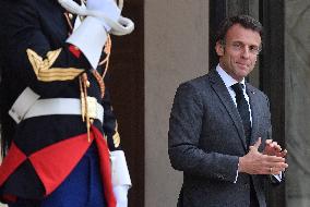 President Macron Welcomes MBZ - Paris