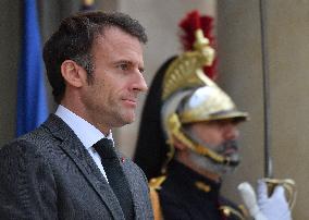 President Macron Welcomes MBZ - Paris