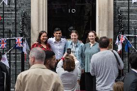 Coronation Big Lunch In Downing Street In London