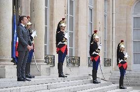 President Macron Welcomes MBZ - Paris