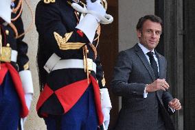 President Macron Welcomes MBZ - Paris