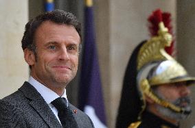 President Macron Welcomes MBZ - Paris