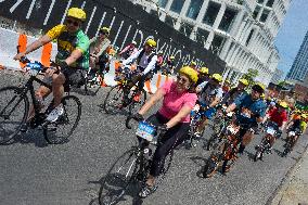 Five Boro Bike Tour Brings Cyclists From Around The World To New York City
