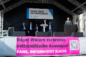 Rally Against Roger Waters Concert In Cologne