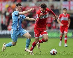 Middlesbrough v Coventry City - Sky Bet Championship