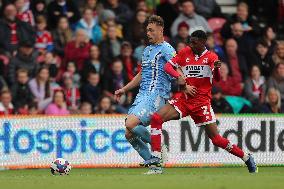 Middlesbrough v Coventry City - Sky Bet Championship