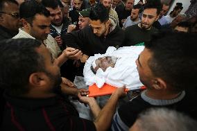 Israel Strikes Gaza,  Funeral Procession In Gaza City Of Islamic Jihad Militant Group Leaders