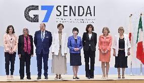 G7 science chiefs meeting in Sendai