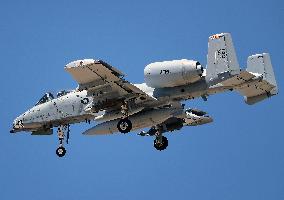 US Air Force In Zaragoza For NATO Military Maneuvers Defender Europe 23