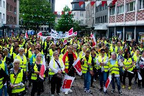 Ver.di Labor Union Calls Up More Strike From Retailer Stores In Rheydt