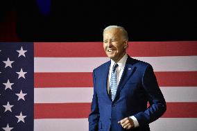 U.S. President Joe Biden Delivers Remarks On A Possible Default In A Speech In Valhalla, New York