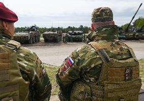 Anakonda-23: Multi-National Military Exercise In Nowa Deba