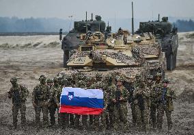 Anakonda-23: Multi-National Military Exercise In Nowa Deba