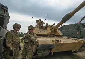 Anakonda-23: Multi-National Military Exercise In Nowa Deba