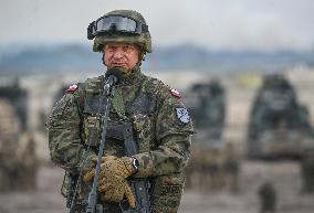 Anakonda-23: Multi-National Military Exercise In Nowa Deba