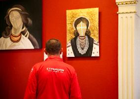Charity Exhibition 'On The Edge Of Life' In Krakow