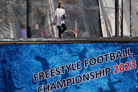 Iran-Youths And The Freestyle Football