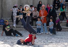 Iran-Youths And The Freestyle Football