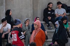 Iran-Youths And The Freestyle Football