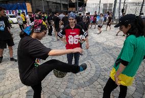 Iran-Youths And The Freestyle Football