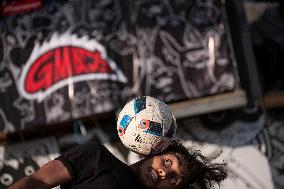 Iran-Youths And The Freestyle Football