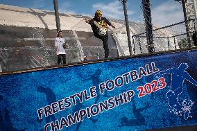 Iran-Youths And The Freestyle Football