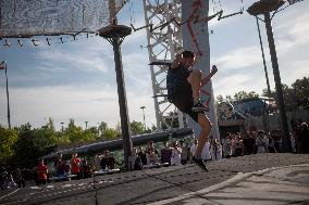 Iran-Youths And The Freestyle Football