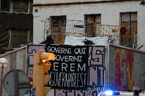 Tension In Bonanova Neighborhood, Barcelona