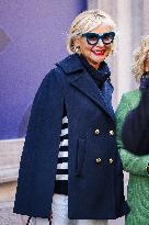 Loretta Goggi Celebrity Sightings In Milan