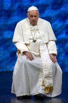 Pope Francis At A Conciliation Auditorium Event - Vatican