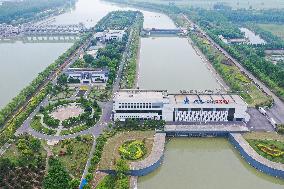 China's South-North Water Diversion Project in Suqian