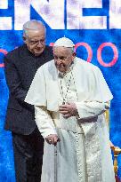 Pope Francis At A Conciliation Auditorium Event - Vatican