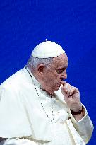 Pope Francis At A Conciliation Auditorium Event - Vatican