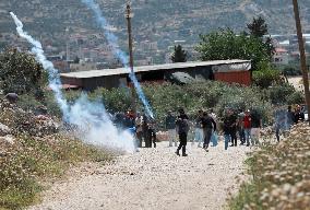 MIDEAST-BEIT DAJAN-CLASHES