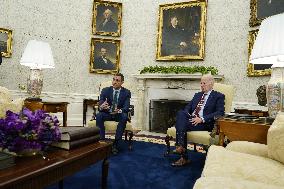 Biden Meets President Sanchez of Spain